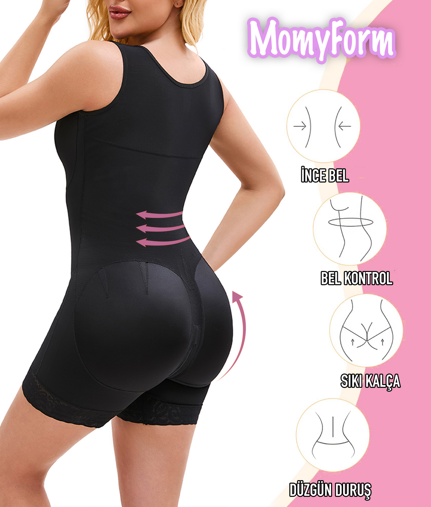MomyForm Doğum Sonrası Toparlayıcı Korse 👶🌸